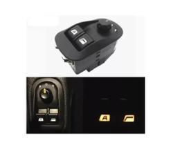 Botão Interruptor Comando Vidro e Retrovisor Elétrico Peugeot 206 207 Botão Interruptor Comando Vidro e Retrovisor Elétrico Peugeot 206 207
