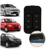 Botão Interruptor Comando Vidro Eletrico Duplo Led Laranja Corsa / Celta / Prisma / Zafira / Meriva / Montana Botão Interruptor Comando Vidro Eletrico Duplo Led Laranja Corsa / Celta / Prisma / Zafira / Meriva / Montana