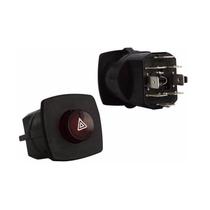 Botão Interruptor de Alerta 24V P/ Caminhão e Ônibus Mercedes Benz Antigo