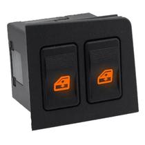 Botão Interruptor De Vidro Elétrico Uno G1 Duplo Esquerdo Botão Interruptor De Vidro Elétrico Uno G1 Duplo Esquerdo