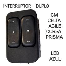 Botão Interruptor do Vidro Dianteiro Esquerdo Chevrolet Botão Interruptor do Vidro Dianteiro Esquerdo Chevrolet