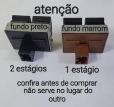 Botão Interruptor Duplo Dianteiro Esquerdo Volkswagen Gol Botão Interruptor Duplo Dianteiro Esquerdo Volkswagen Gol