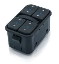 Botão Interruptor Elétrico Agile Dianteir Esq Quaduplo