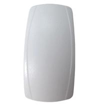 Botão Interruptor Em Plástico Branco On-Off 3 Pinos 12V 24V