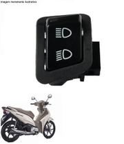 Botão Interruptor Farol Alto E Baixo Honda Biz 125 Ex 18/21