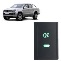 Botão Interruptor Farol de Milha Amarok 2010 2011 2012 2013 2014 2015 2016 Led Verde Acabamento Texturizado