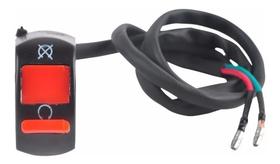 Botão Interruptor Farol Milha Moto On Off Prova Dágua 22mm Botão Interruptor Farol Milha Moto On Off Prova Dágua 22mm