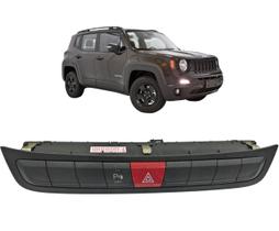 Botão Interruptor Pisca Alerta Jeep Renegade 2015 16 17 18 19 2020 Original Fiat