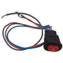 Botão Interruptor Pisca Alerta Liga E Desliga Universal Moto