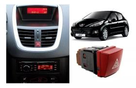 Botão Interruptor Pisca Alerta Peugeot 207 Novo Original