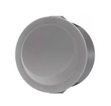 Botão interruptor redondo de embutir móveis Cinza 3 polos