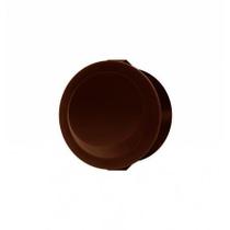 Botão interruptor redondo de embutir móveis Marrom 3 polos