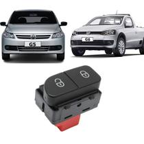 Botão Interruptor Trava Porta Gol Saveiro Voyage G5 G6 Fundo Vermelho Botão Interruptor Trava Porta Gol Saveiro Voyage G5 G6 Fundo Vermelho