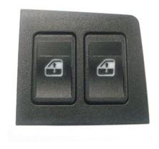 Botão Interruptor Vidro Elétrico Duplo Uno Led Verde Botão Interruptor Vidro Elétrico Duplo Uno Led Verde