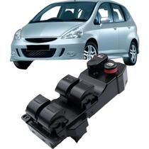 Botao Interruptor Vidro Eletrico E Travas Honda Fit 2003-08