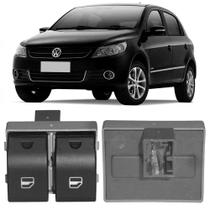 Botão Interruptor Vidro Elétrico Gol G5 G6 Fox 12V Botão Interruptor Vidro Elétrico Gol G5 G6 Fox 12V