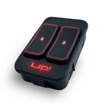 Botão Interruptor Vidro Elétrico Ultraled Up Duplo Vermelho