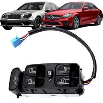 Botão Interruptor Vidro Mercedes C180 C200 C220 2001 a 2007 Botão Interruptor Vidro Mercedes C180 C200 C220 2001 a 2007