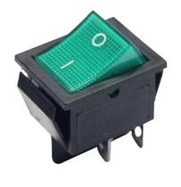Botão liga/ desliga para máquinas de corte a laser - verde Botão liga/ desliga para máquinas de corte a laser - verde