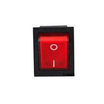 Botão liga desliga para máquinas de corte a laser - vermelho Botão liga desliga para máquinas de corte a laser - vermelho