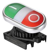 Botão Liga e desliga Led Na e nf com Bloco De Contato Autonics Botão Liga e desliga Led Na e nf com Bloco De Contato Autonics