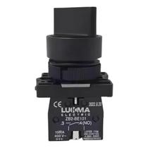 Botão LK2 ED33 3Posições Fixas 2NA - Lukma Botão LK2 ED33 3Posições Fixas 2NA - Lukma