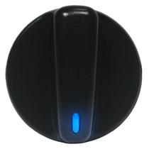 Botão Longo Acionador Ar Ventilação Compatível Gol Parati Saveiro G3 G4 Led Azul