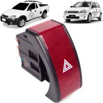 Botão Luz Pisca Alerta Emergencia Corsa Montana 2002 A 2012