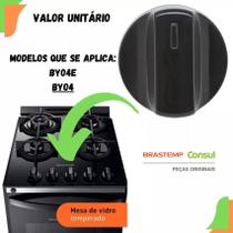 Botão Manipulo Fogão 4 Bocas Brastemp Byo4E Original
