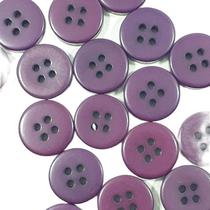 Botão Marrom 19mm 4 Furos Plástico Abs Brilho 50Un 100Un 200Un vestidos uniformes casacos blazer Botões 44444V Botão Marrom 19mm 4 Furos Plástico Abs Brilho 50Un 100Un 200Un vestidos uniformes casacos blazer Botões 44444V