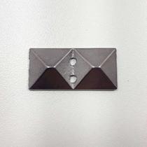 Botão Metal chumbo 10mm 2 Furos 15Un 100Un 200Un uniformes camisas casacos ternos Botões 44623V