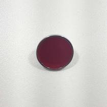 Botão Metal Vermelho Prata 15mm com Pé 15Un 100Un 200Un confecção vestidos artesanato casacos Botões 44606V Botão Metal Vermelho Prata 15mm com Pé 15Un 100Un 200Un confecção vestidos artesanato casacos Botões 44606V