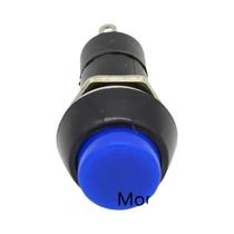 Botão Momentâneo SPST ON/OFF De 12mm, 6 Peças, AC 250V 1.5A 125V 3A, Interruptor Redondo Mini Sem