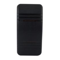 Botão Náutico On Off Marinizado Preto LED Vermelho 12V/24V 3 Pinos