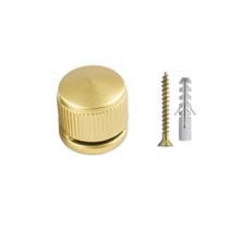 Botão para Fixação de Espelho Dourado - Bemfixa kit2Unidades