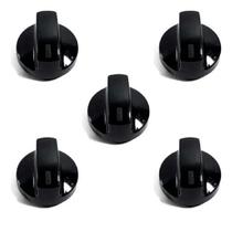 Botão Para Fogão Electrolux Chef Com 5 Pcs Preto