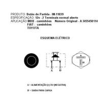 BOTAO PARTIDA (AZUL) para MBB GRAVADO (START)