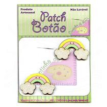 Botão Patch Arco Íris 2583 - 2 Unidades