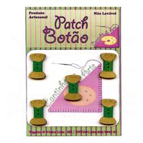 Botão Patch Carretel Verde 1134 - 5 unid Botão Patch Carretel Verde 1134 - 5 unid