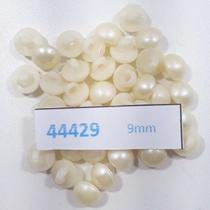 Botão Pérola 9mm com Pé Plástico ABS Brilho 50Un 100Un 200Un confecção vestidos artesanato casacos Botões 44429V Botão Pérola 9mm com Pé Plástico ABS Brilho 50Un 100Un 200Un confecção vestidos artesanato casacos Botões 44429V