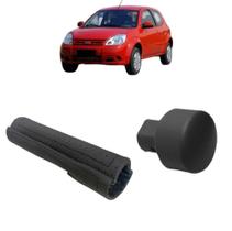 Botão Pino Trava E Capa Couro Alavanca Freio De Estacionamento Ka Street 2008 Á 2013 Botão Pino Trava E Capa Couro Alavanca Freio De Estacionamento Ka Street 2008 Á 2013
