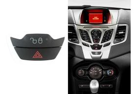 Botão Pisca Alerta Novo Fiesta Ecosport Com Trava Elétrica Botão Pisca Alerta Novo Fiesta Ecosport Com Trava Elétrica