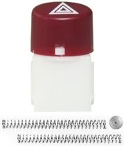 Botao pisca alerta palio, siena, strada, uno kit 1 unidade hvr7777