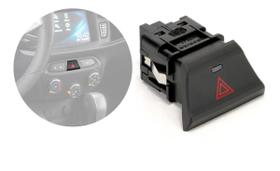 Botão Pisca Alerta Prisma Onix Com Led Alarme Original Gm