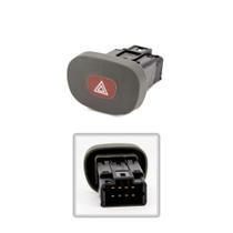 Botão Pisca Alerta Renault Clio após 2000 - DNI Botão Pisca Alerta Renault Clio após 2000 - DNI