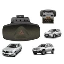 Botão Pisca Alerta Renault Duster 2011 A 2015 8200446717 Botão Pisca Alerta Renault Duster 2011 A 2015 8200446717