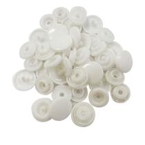 Botão Plástico de Pressão Tic Tac Tam 12 Pacote com 50 Botões Varias Cores