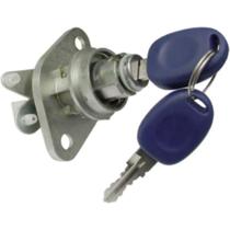 Botão Porta Traseira (baú) Azul Fiorino 04 A 07 - Universal