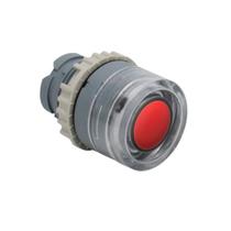 Botão Pulsador Faceado 22mm Iluminado CEW-BFIM1-WH Vermelho Weg