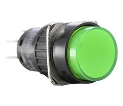 Botão Pulsador Iluminado C/retenção P16-ir7-g2 Verde - 2rev
